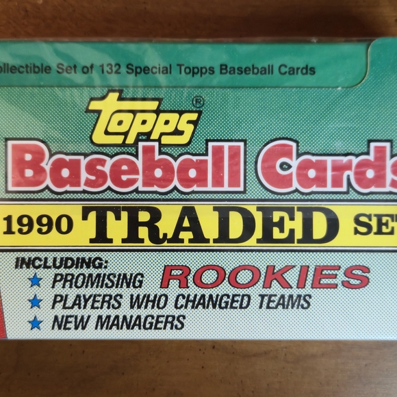 Topps Baseball Cards 1990 Traded Set - Multicolor - Picture 3 of 6